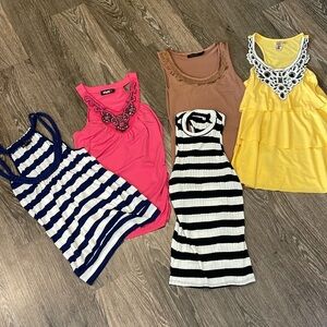 Bundle of 5 Tops